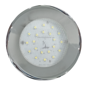 Sıva Üstü Led Spot No.2 - Krom Çerçeve / Günışığı